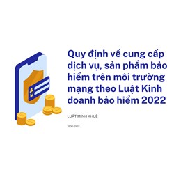 Quy định về cung cấp dịch vụ, sản phẩm bảo hiểm trên môi trường mạng theo Luật Kinh doanh bảo hiểm 2022