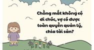 Chồng mất không có di chúc, vợ có được quyền quản lý, chia tài sản?