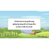 Hướng dẫn khai Tờ khai thuế sử dụng đất nông nghiệp (áp dụng đối với hộ gia đình, cá nhân có đất chịu thuế) mới nhất theo thông tư 80/2021/TT-BTC