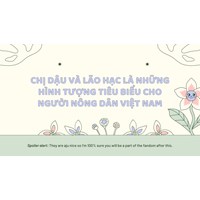 Chị Dậu và lão Hạc là những hình tượng tiêu biểu cho người nông dân Việt Nam
