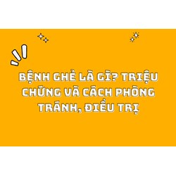 Bệnh ghẻ là gì? Triệu chứng và cách phòng tránh, điều trị
