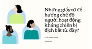 Những giấy tờ để hưởng chế độ người hoạt động kháng chiến bị địch bắt tù, đày?
