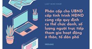 Phân cấp cho UBND cấp tỉnh trình HĐND cùng cấp quy định cụ thể chức danh, số lượng người trực tiếp tham gia hoạt động ở thôn, tổ dân phố