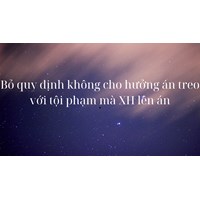 Bỏ quy định không cho hưởng án treo với tội phạm bị xã hội lên án