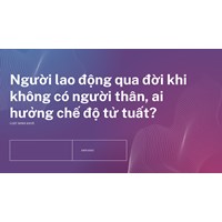 Người lao động qua đời khi không có người thân, ai hưởng chế độ tử tuất?