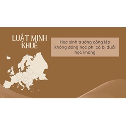 Học sinh trường công lập không đóng học phí có bị đuổi học không
