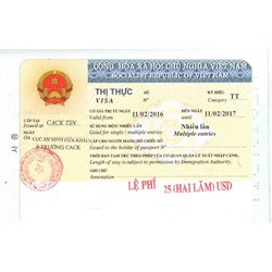 Hình thức và giá trị sử dụng của thị thực