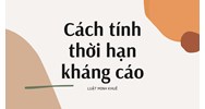 Cách tính thời hạn kháng cáo