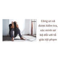 Công an xã được kiểm tra, xác minh sơ bộ đối với tố giác tội phạm