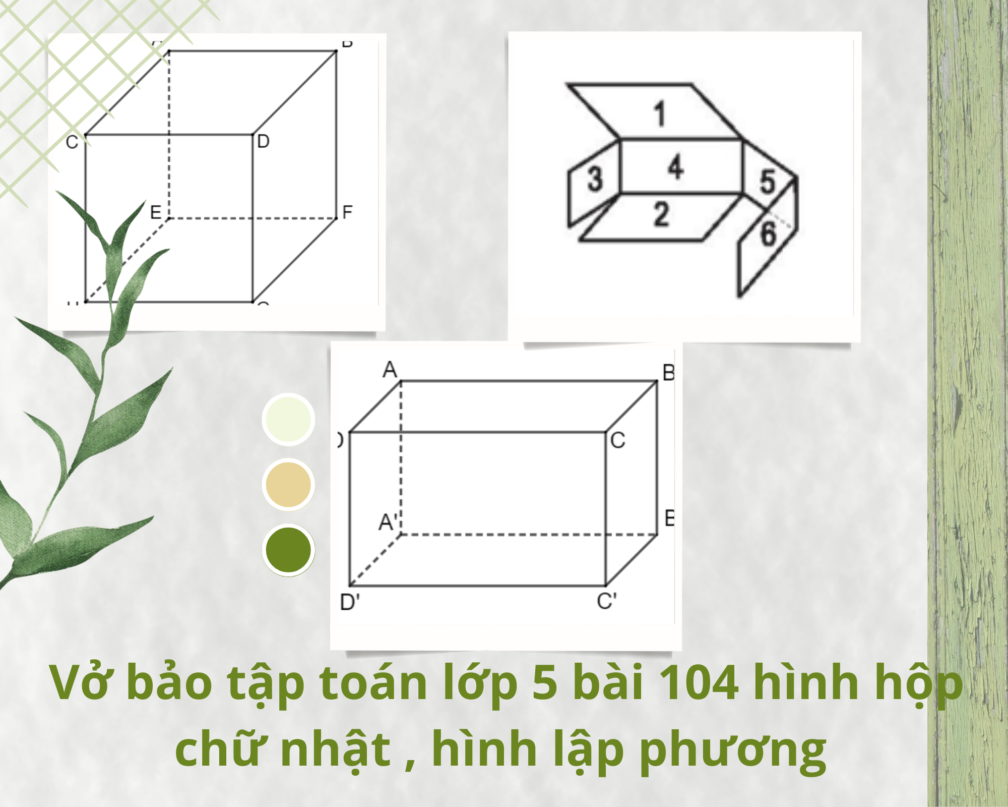 Cánh diều Giải toán 1 bài Khối hộp chữ nhật  Khối hộp lập phương   Tech12h