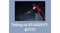 Quy trình kiểm định thiết bị viễn thông, đài vô tuyến điện bắt buộc kiểm định theo Thông tư 07/2023/TT-BTTTT