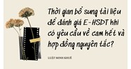 Thời gian bổ sung tài liệu để đánh giá E-HSDT khi có yêu cầu về cam kết và hợp đồng nguyên tắc?