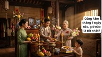 Cúng Rằm tháng 7 ngày nào, giờ nào là tốt nhất?