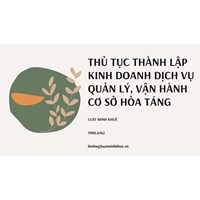 Thủ tục thành lập kinh doanh dịch vụ quản lý, vận hành cơ sở hỏa táng