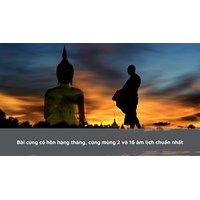 Bài cúng cô hồn hàng tháng, cúng mùng 2 và 16 âm lịch chuẩn nhất