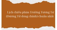 Lịch chiếu phim Trường Tương Tư (Dương Tử đóng chính) chuẩn nhất