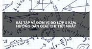 Bài tập về đơn vị đo lớp 5 kèm hướng dẫn giải chi tiết nhất