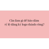 Cần làm gì để đảm bảo tỷ lệ đăng ký logo thành công