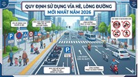 Quy định về việc sử dụng vỉa hè, lòng đường cập nhật mới nhất