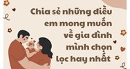 Chia sẻ những điều em mong muốn về gia đình mình chọn lọc hay nhất
