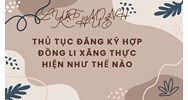 Thủ tục đăng ký hợp đồng li xăng thực hiện như thế nào