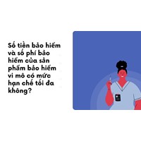 Số tiền bảo hiểm và số phí bảo hiểm của sản phẩm bảo hiểm vi mô có mức hạn chế tối đa không?