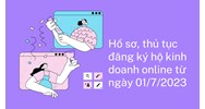 Hồ sơ, thủ tục đăng ký hộ kinh doanh online nhanh nhất