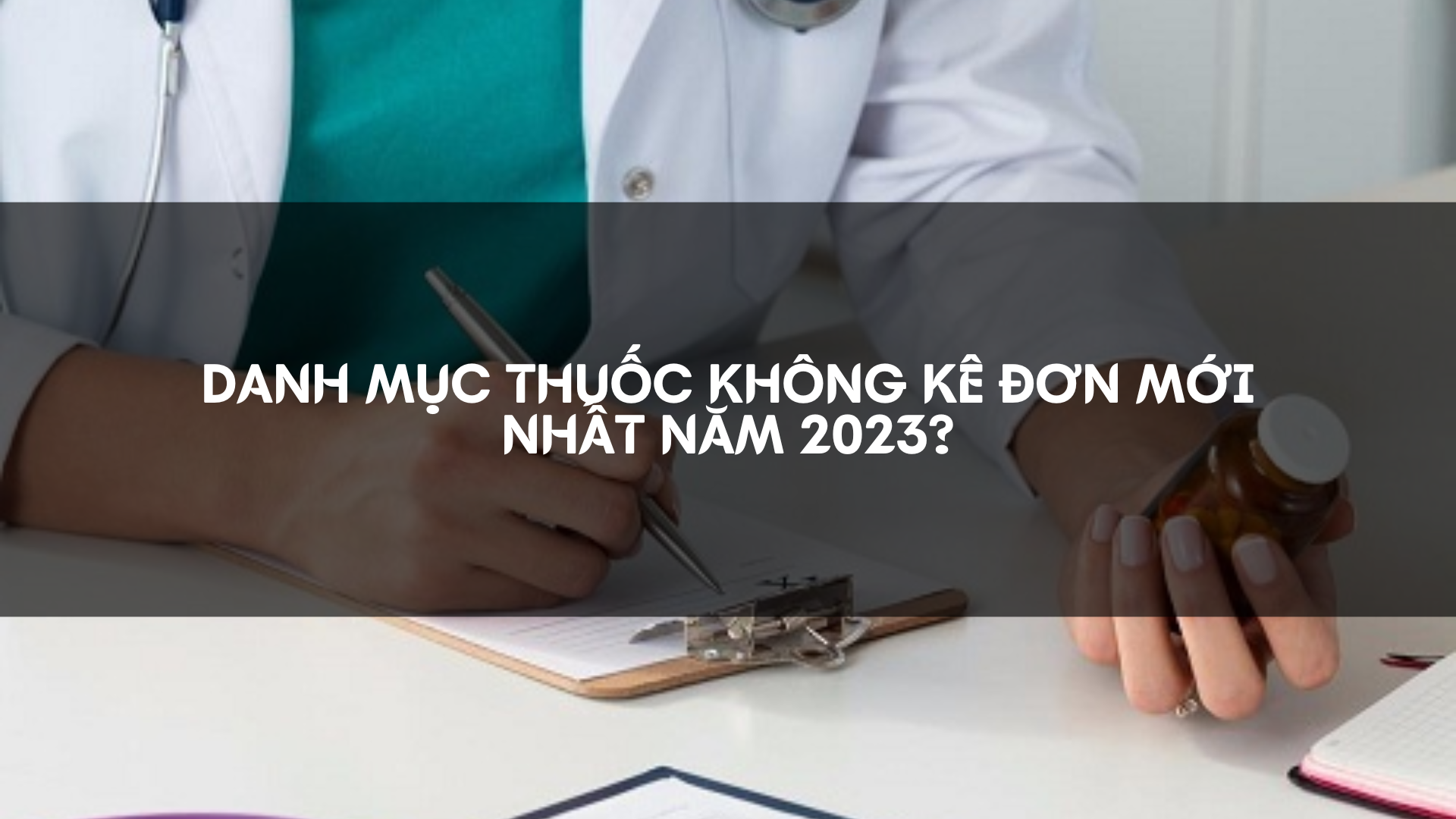 Danh m c thu c kh ng k n theo quy nh m i nh t 