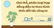 Chủ thể, phân loại hợp đồng đầu tư theo hình thức đối tác công tư