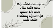 Một số khái niệm cần biết liên quan tới môi trường cập nhật mới nhất