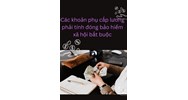 Các khoản phụ cấp lương phải tính đóng bảo hiểm xã hội bắt buộc