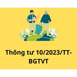 Định mức kinh tế - kỹ thuật quản lý, bảo trì đường thủy nội địa theo Thông tư 10/2023/TT-BGTVT