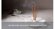 Văn khấn tạ đất, cúng tạ đất đai cuối năm chuẩn nhất