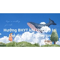 Hưởng BHYT khi đang chờ cấp lại thẻ do bị sai thông tin