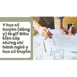 Y học cổ truyền (đông y) là gì? Điều kiện cấp chứng chỉ hành nghề y học cổ truyền