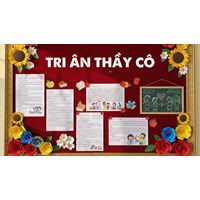 Những bài xã luận báo tường 20/11 hay, ý nghĩa về thầy cô, mái trường