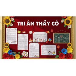 Những bài xã luận báo tường 20/11 hay, ý nghĩa về thầy cô, mái trường