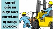 Chi phí điều trị được BHYT chi trả khi bị tai nạn lao động