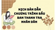 Kịch bản dẫn chương trình bầu ban thanh tra nhân dân hay nhất
