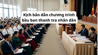 Kịch bản dẫn chương trình bầu ban thanh tra nhân dân hay nhất