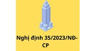 Sửa đổi lĩnh vực quản lý nhà nước của Bộ Xây dựng theo Nghị định 35/2023/NĐ-CP