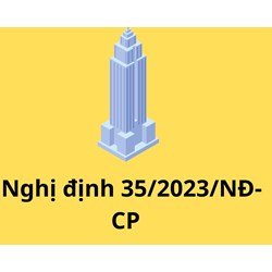 Sửa đổi lĩnh vực quản lý nhà nước của Bộ Xây dựng theo Nghị định 35/2023/NĐ-CP