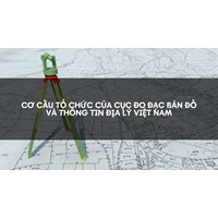 Cơ cấu tổ chức của Cục Đo đạc Bản đồ và Thông tin địa lý Việt Nam