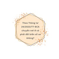 Chuyển nơi ở có phải đổi biển số xe không?