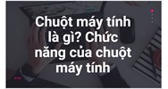 Chuột máy tính là gì? Chức năng của chuột máy tính