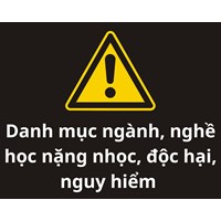 Thông tư 05/2023/TT-BLĐTBXH về Danh mục ngành, nghề học nặng nhọc, độc hại, nguy hiểm trình độ trung cấp, trình độ cao đẳng