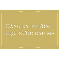 Đăng ký thương hiệu nước rau má