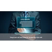 Tăng lệ phí sát hạch bằng lái xe theo quy định mới