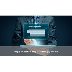 Tăng lệ phí sát hạch bằng lái xe theo quy định mới