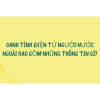 Danh tính điện tử người nước ngoài bao gồm những thông tin gì?